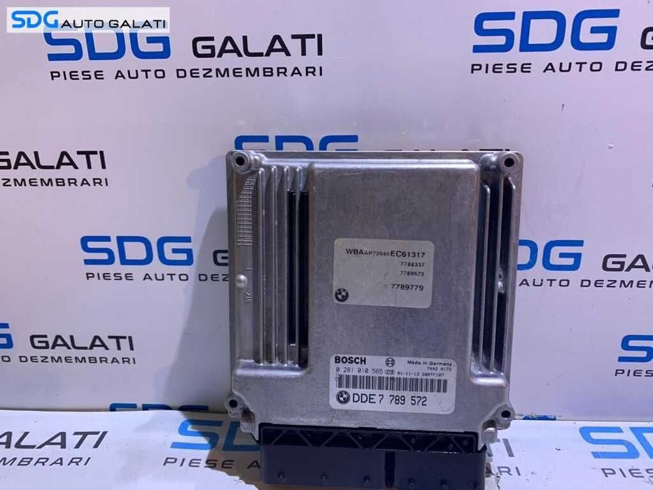 ECU Calculator Motor BMW Seria 3 E46 320D 2.0 d 110KW 150CP 2001 - 2005 Cod 7789572 0281010565 7789779 [L2572]