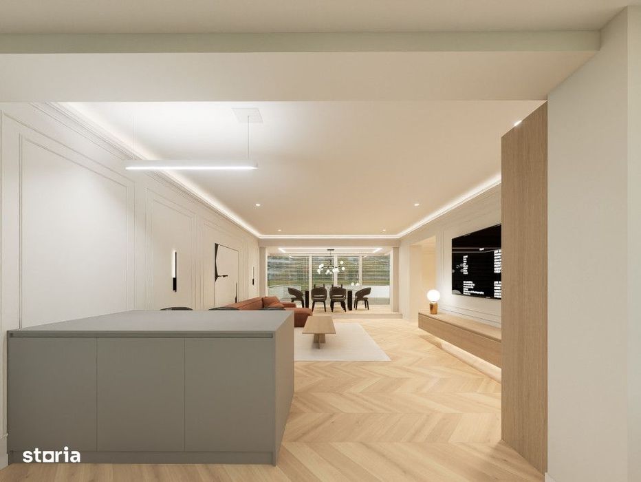 Penthouse 3 camere, 95mp+120mp terasa, Veteranilor, Parcul Nicolae Rom