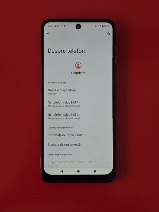 Moto G14 - ofer garantie