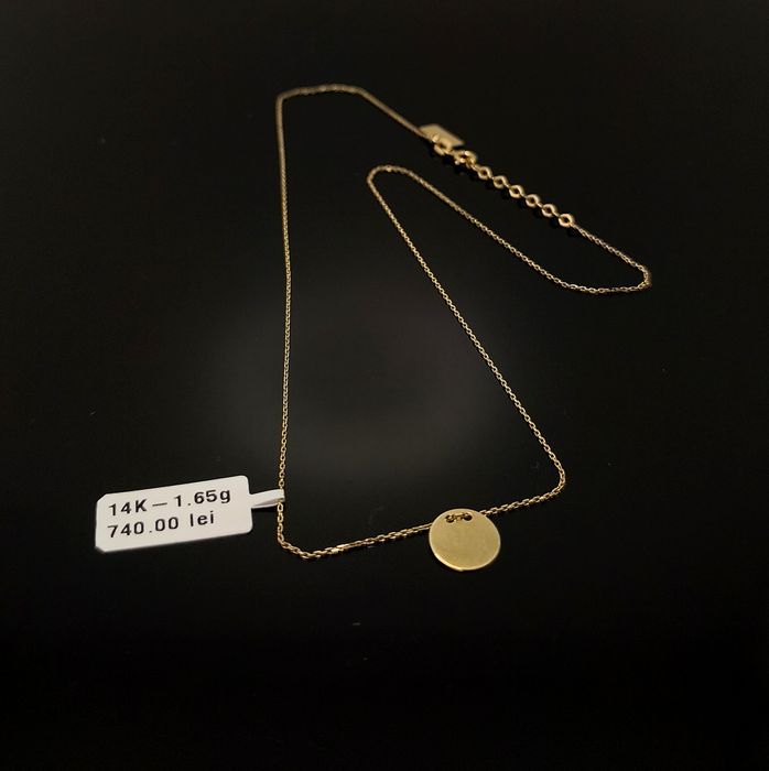 Bijuteria Royal lant din aur 14k 1.65 gr