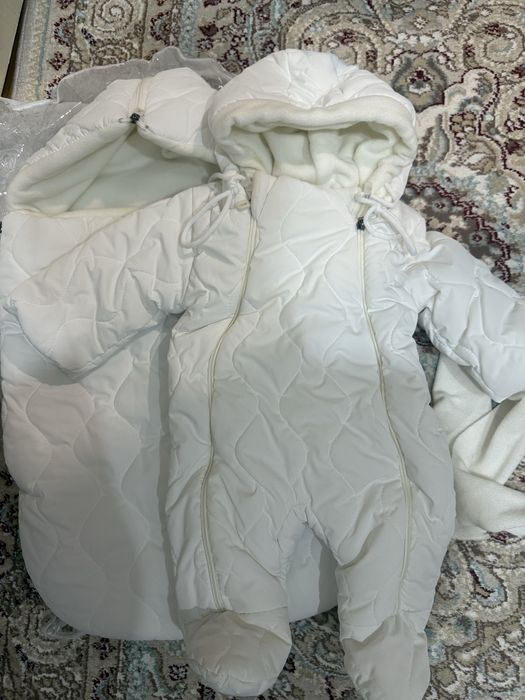 Комбинезон с коконом для новорожденного и до 6 месяцев