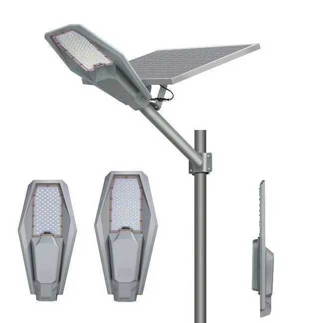 Соларна лампа Jortan Road 1000W с дистанционно управление IP67