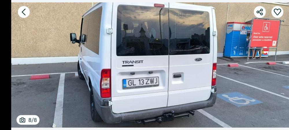 Ford Transit 2008 , persoane , 2,2 CC