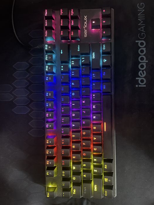 Tastatura mecanica gaming serioux plus maus logitech