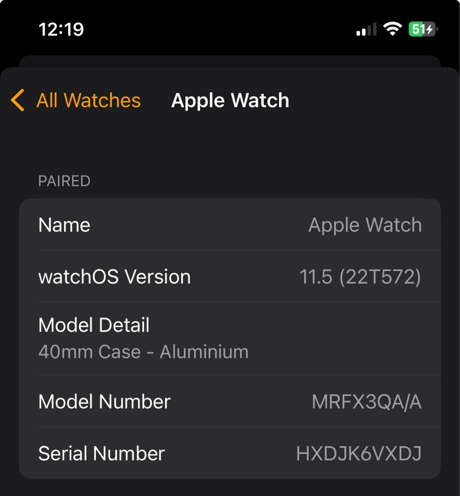 Apple watch 2nd gen 40mm LTE