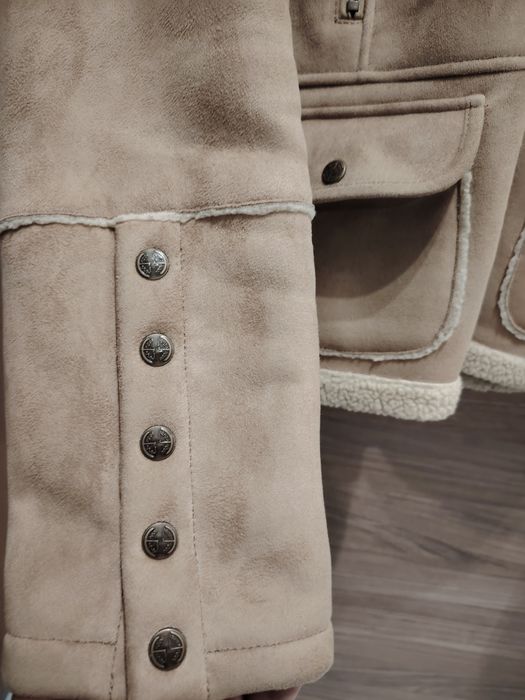 Зимно кожухче,бежав цвят