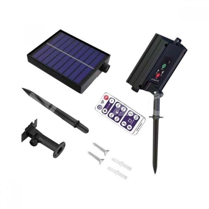 Соларна поредица 10бр. крушки 12м. с дистанционно 3000K