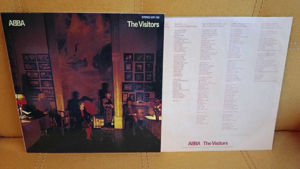 ABBA , АББА - *The Visitors* 1981  като нова, оригинал на Polydor