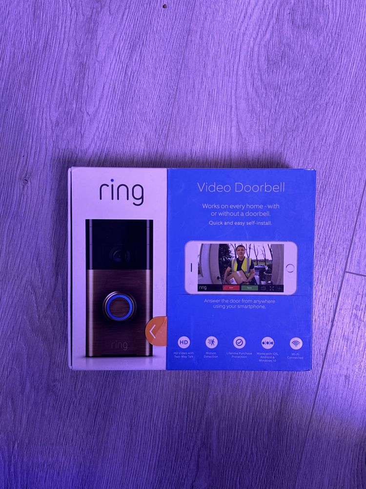 Video doorbell ring