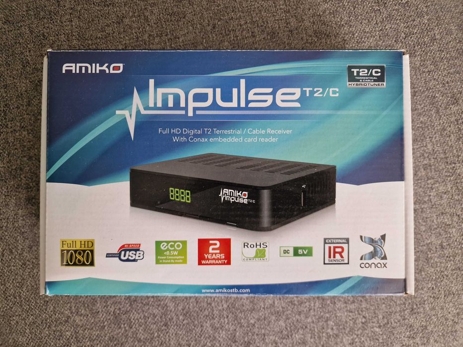 Amiko Impulse t2/c - Амико Импулс HD приемник/тунер