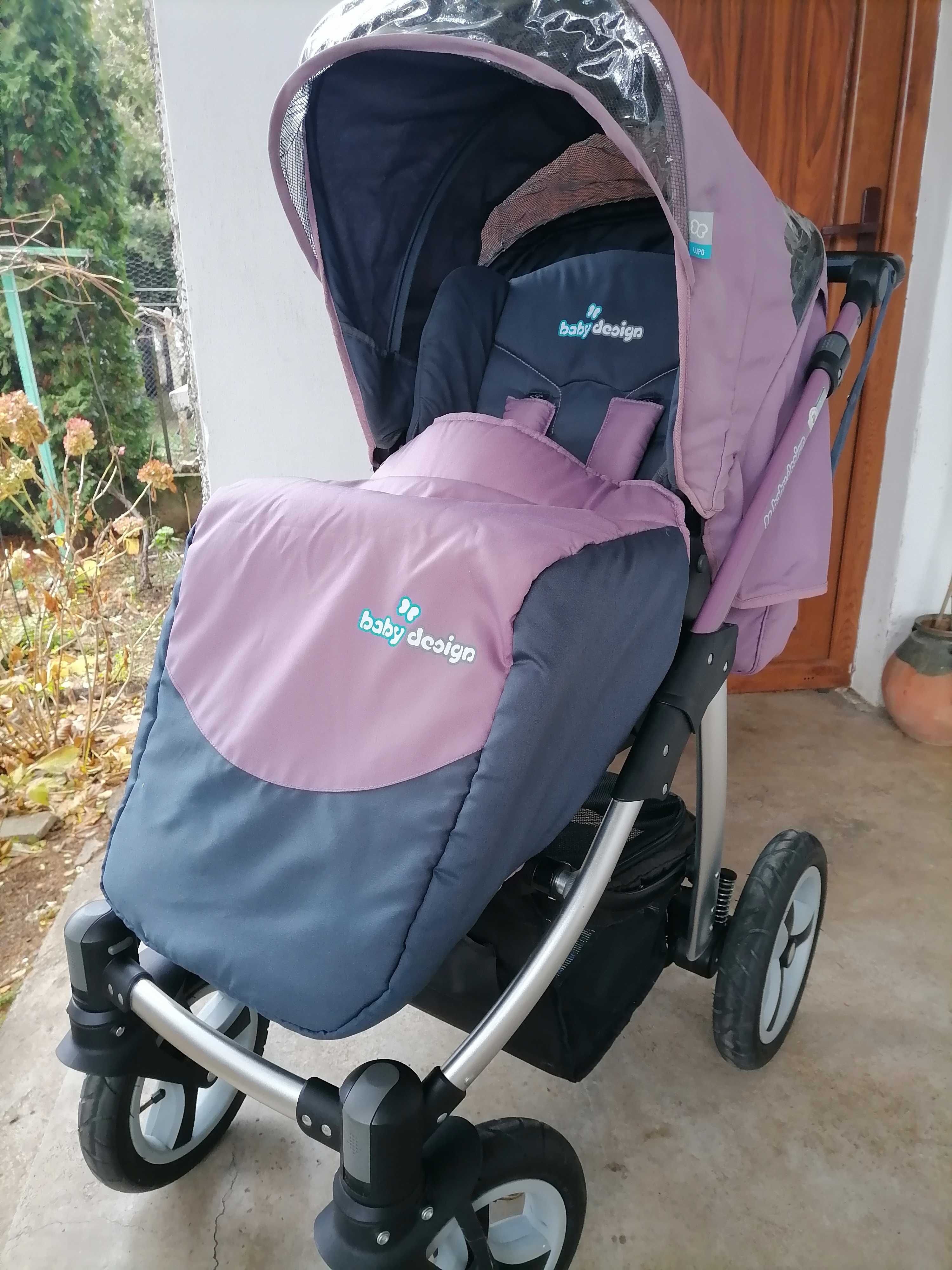 Бебешка количка Baby Design Lupo 2в1