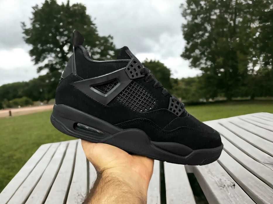 Adidasi Jordan 4 black cat produs nou