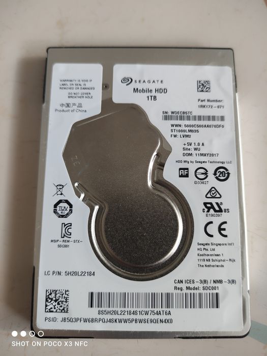 Хард диск Seagate 1 TB