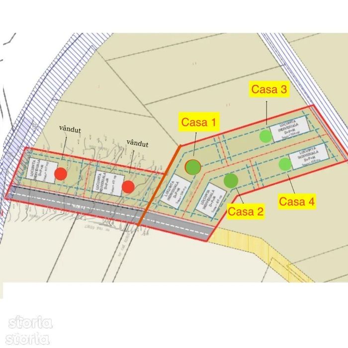Teren autorizat Case individuale SunGarden