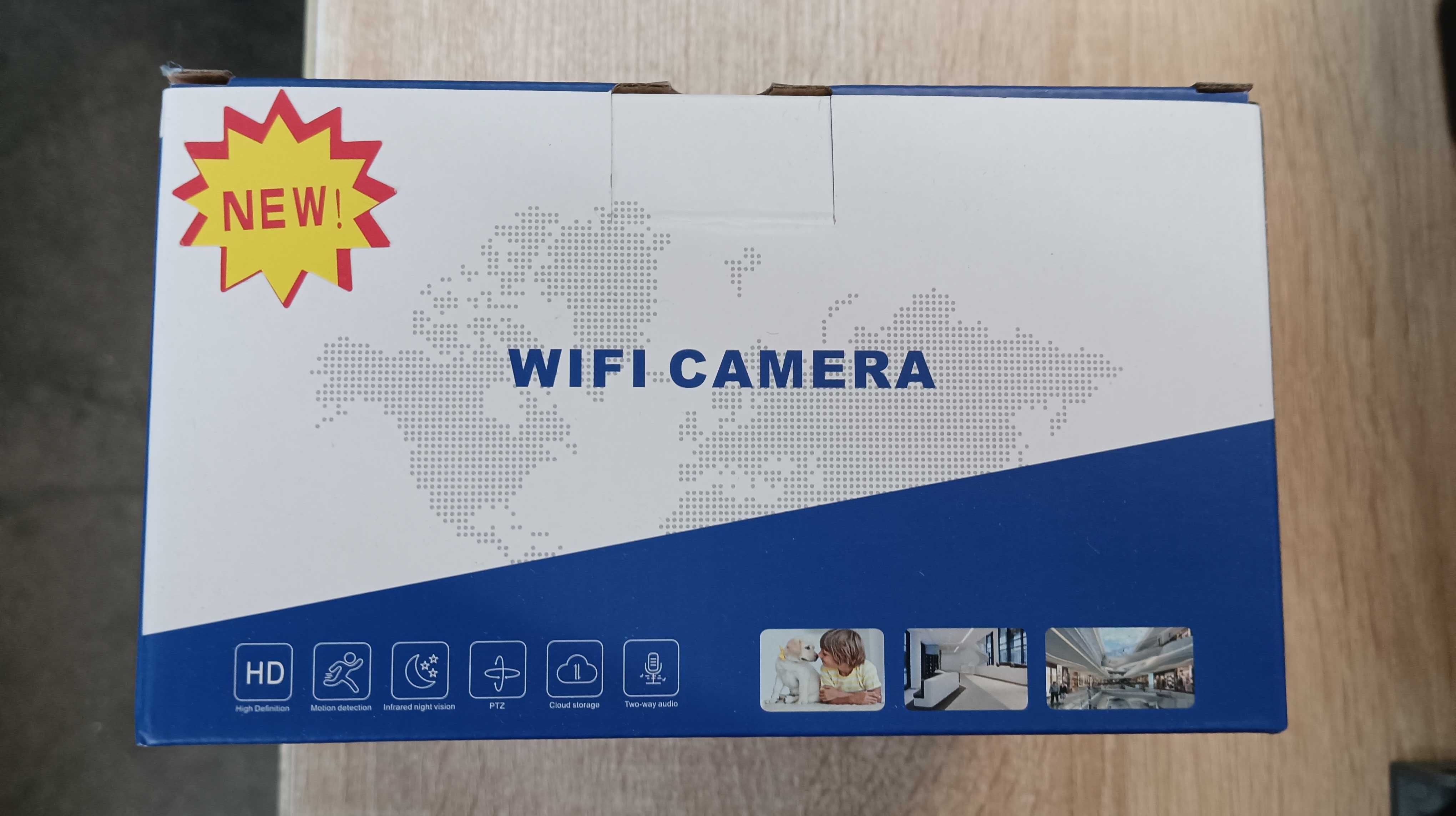 WiFi безжична IP камера 6MP нощно виждане цена при поръчка на мин 2бр