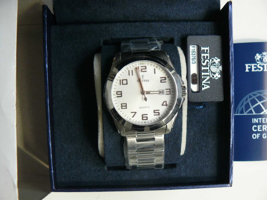 Ceas Barbati FESTINA CLASSIC F16376/3 Original Quartz Nou In Cutie