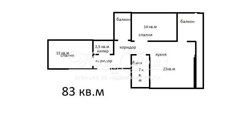 Продава се Двустаен апартамент в Варна, Трошево - 83 кв.м за 1747 €/кв.м - Снимка #3
