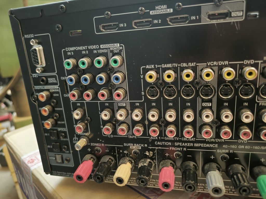 Onkyo tx sr -805 7.1 channel