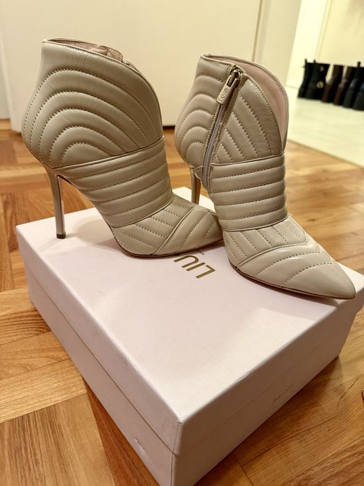 Liu Jo кожени боти Blush 37