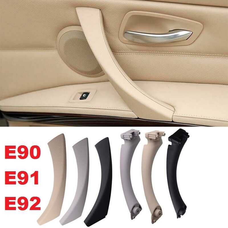 Set Maner Interior BMW E90 E91 92 stanga dreapta NEGRU BEJ CREM+ CAPAC