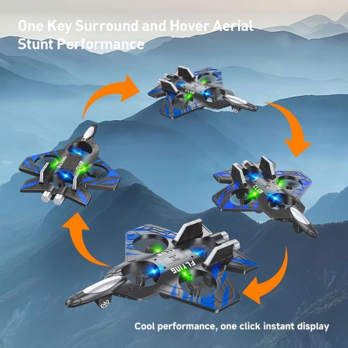 Мощен дрон с вертикално излитане и кацане – за истински летателни прик