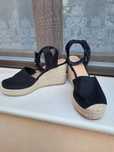 Sandale negre H&M mărimea 39
