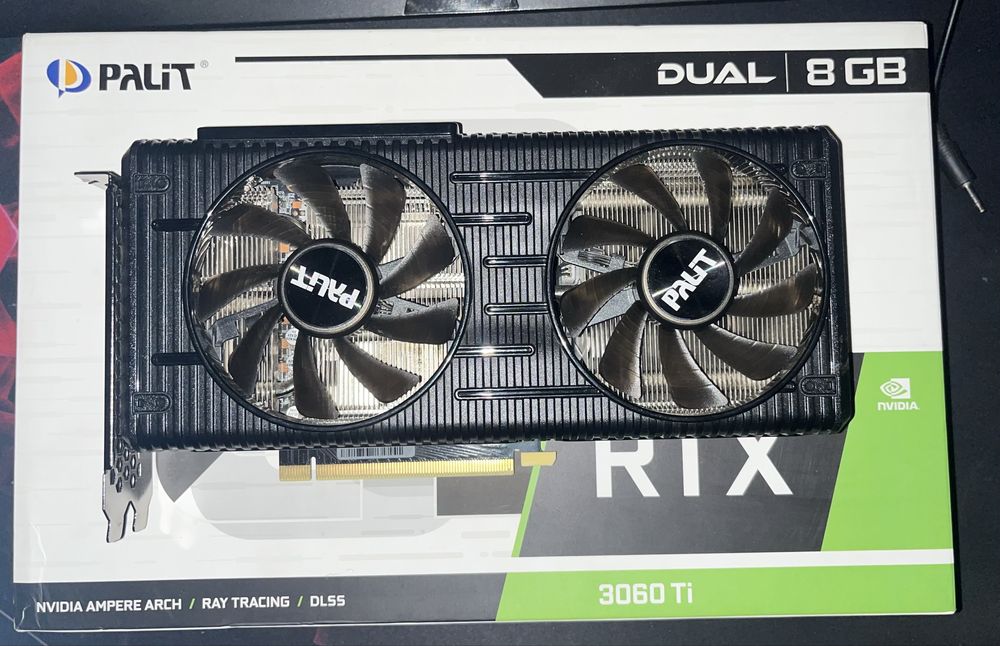 Placa video Nvidia GeForce RTX 3060Ti Palit 8Gb Gaming