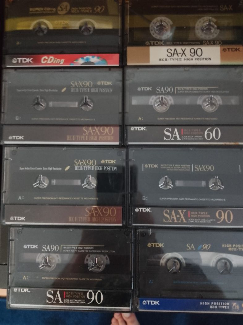 Casete audio cu muzica TDK SA-X90, TDK SA 90