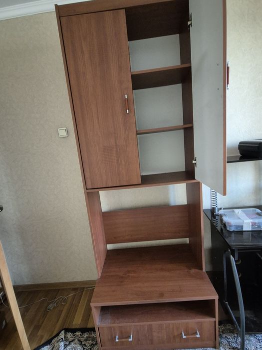 Шкаф под телевизор с полками, Россия