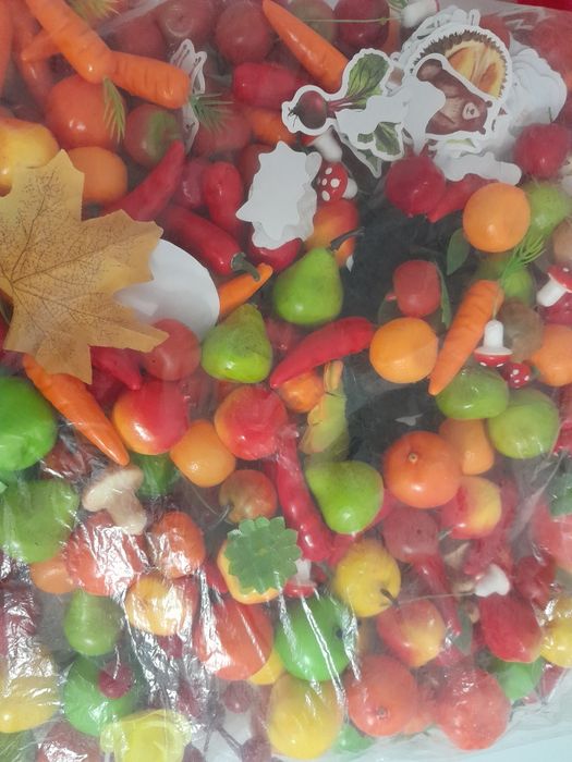 Продам фрукты, овощи искусственные муляж для поделок