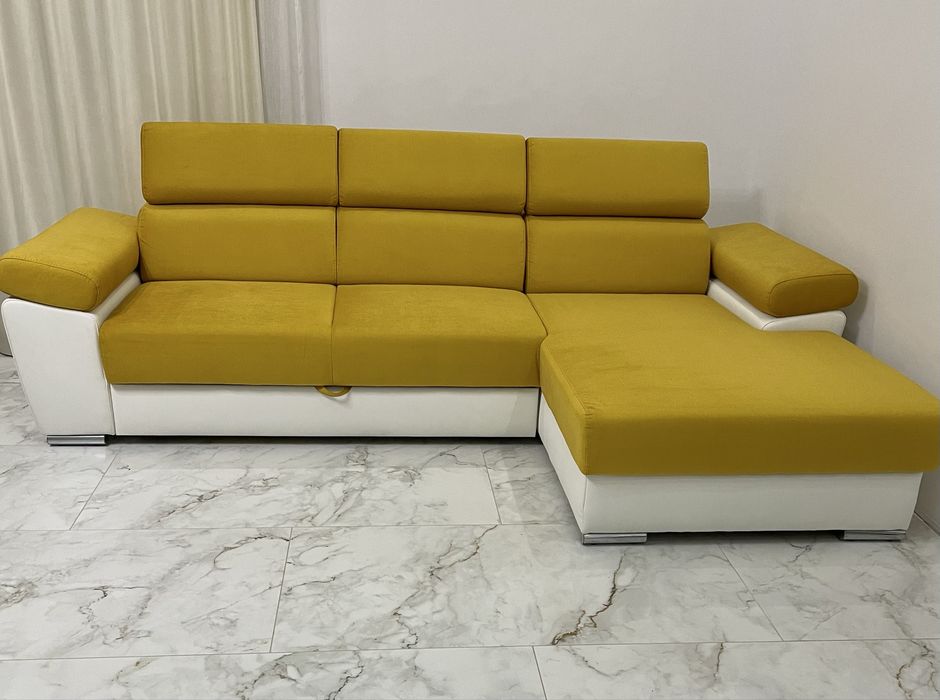 Colțar extensibil cu ladă depozitare