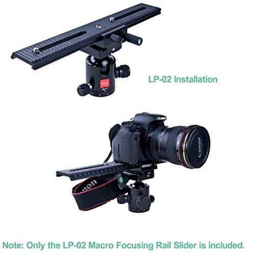 Fotomate LP-02/ LP-03 2 Way 200mm Range Macro Focus Rail Slider Tripod