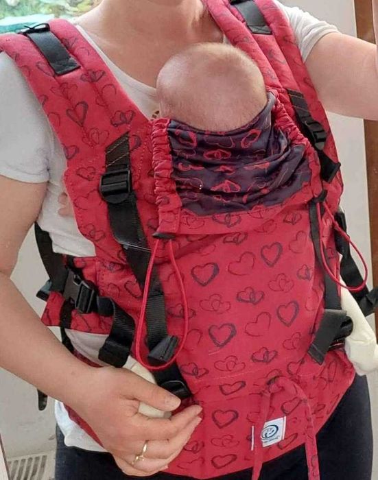 Marsupiu ergonomic Ia-mă cu tine, SSC Mama Bobocel