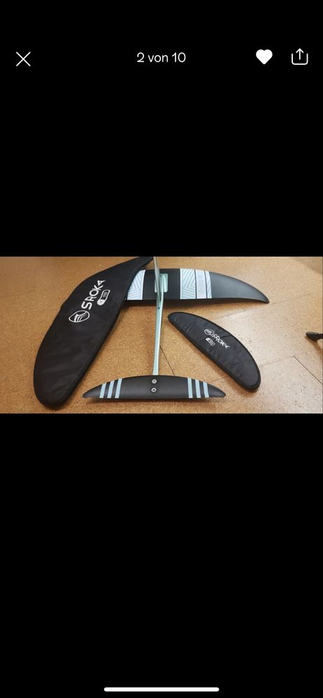 Vand foil Sroka  1750 wingfoil , kitesurf, windsurf