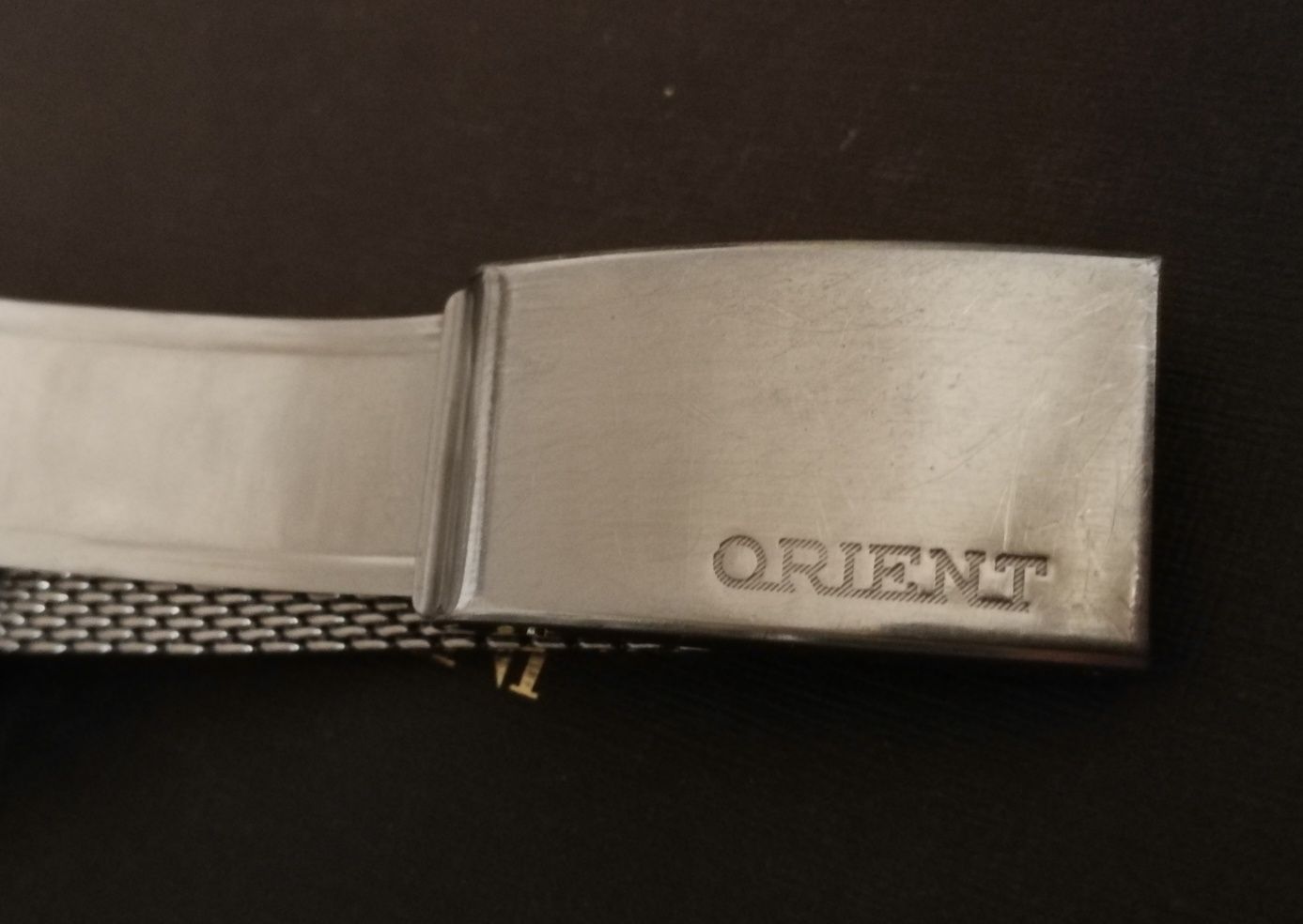 Orient automatic calendar, bratara originala, 38mm