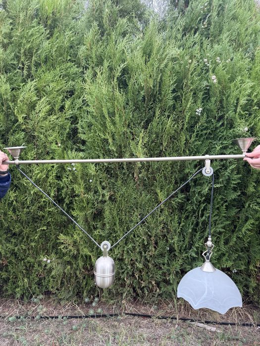 Висяща лампа инокс