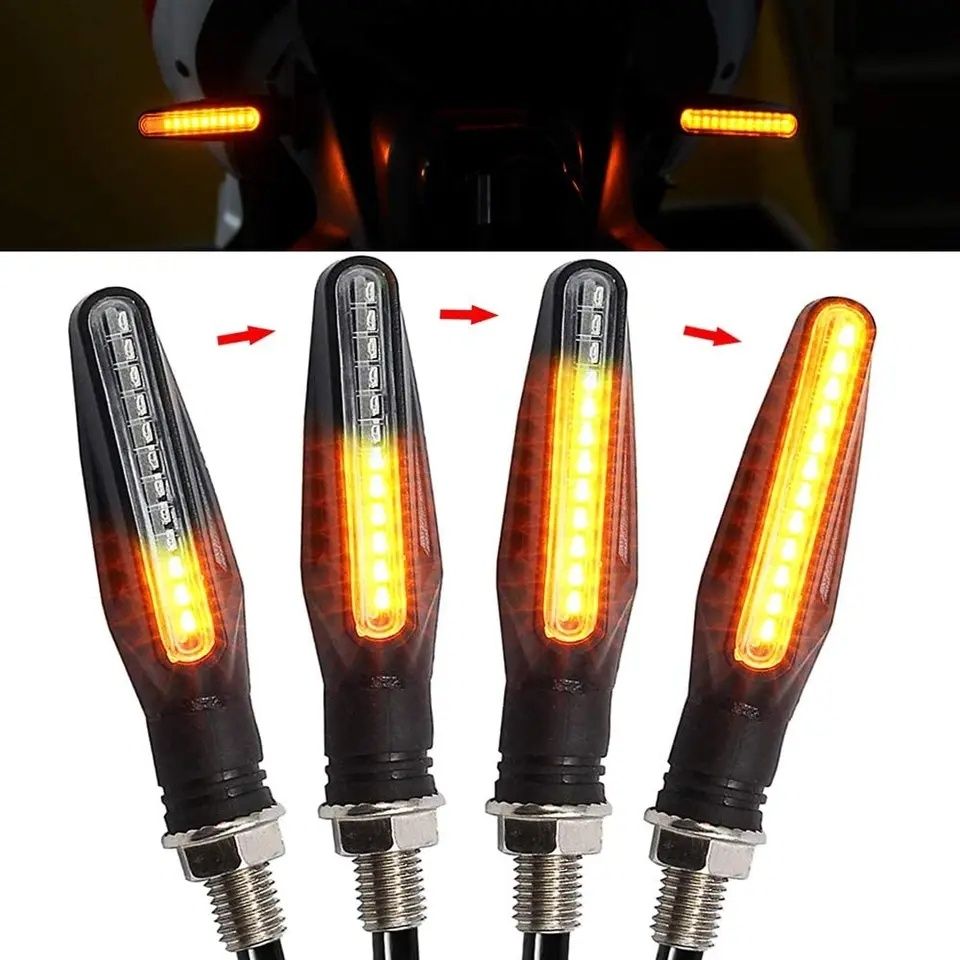 Semnalizari LED MOTO dinamice universale ATV, scuter, motocicleta