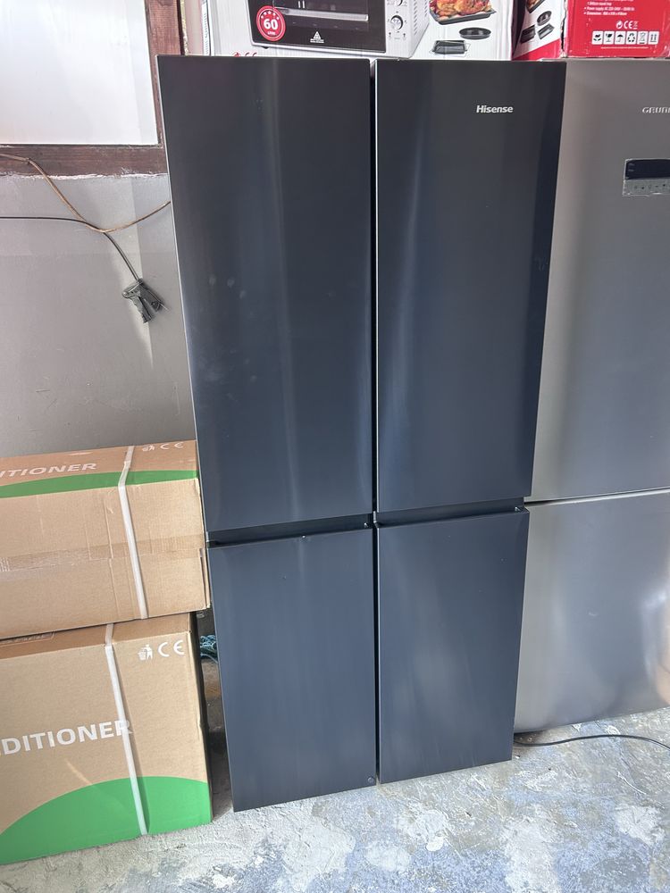 A++ Хладилник с фризер  Hisense RQ563N4SF2 – 4 врати, No Frost, 454 л,