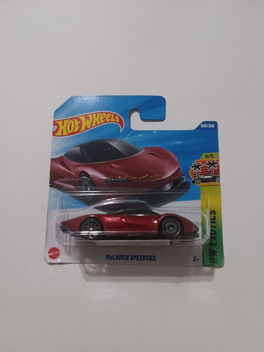 McLaren speedtail hotwheels количка