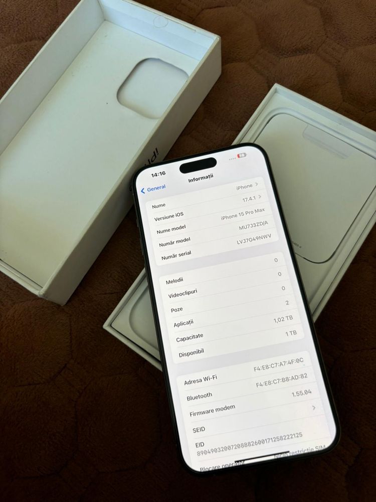 IPhone 15 Pro Max 1Tb Nou