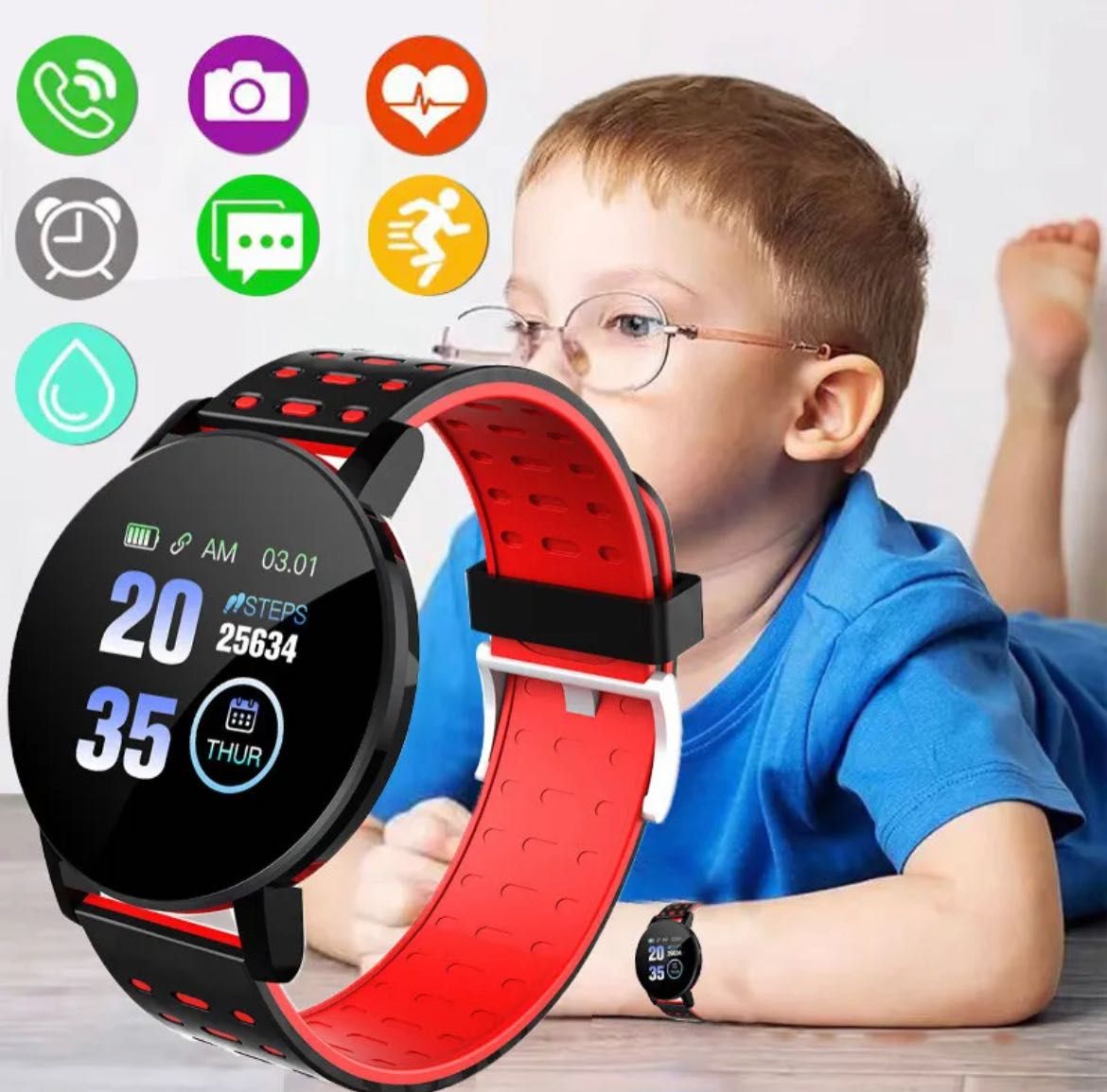 Smart Watch sport pentru copii / adulti rezistent la apă, fitness NOU