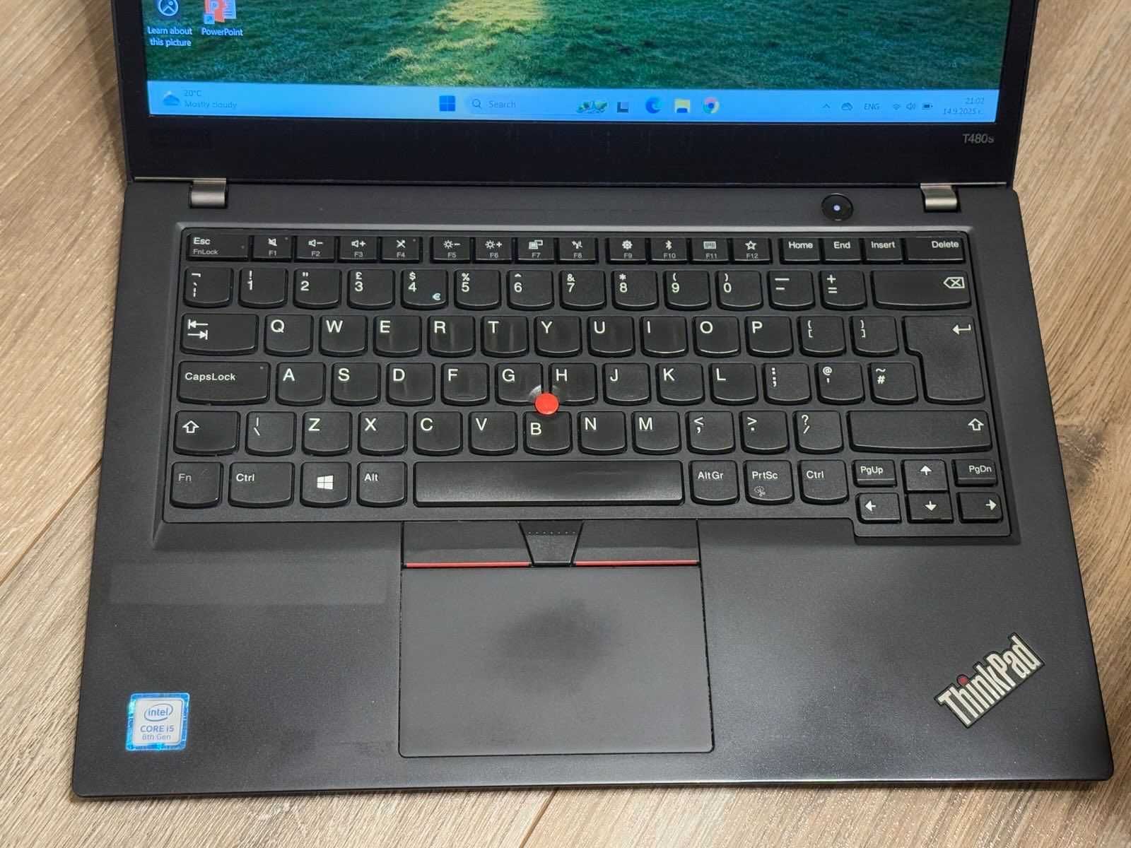 Lenovo Thinkpad T480s i5/16RAM/256SSD/UHD Graphics 620/Full HD IPS