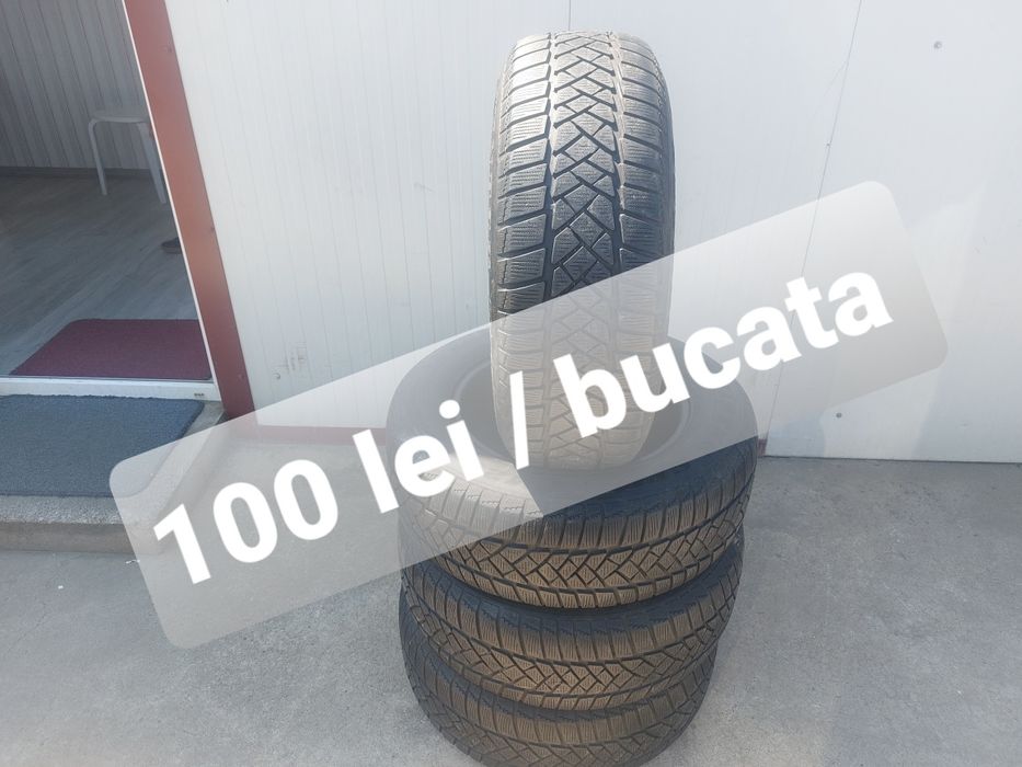 100 lei bucata! Set anvelope M+S/IARNA 235 65 17 Dunlop