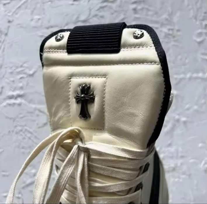 Rick Owens Geobasket x Chrome Hearts