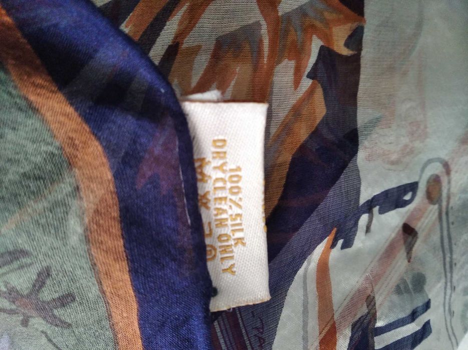 Дамски шал Hermes копринен