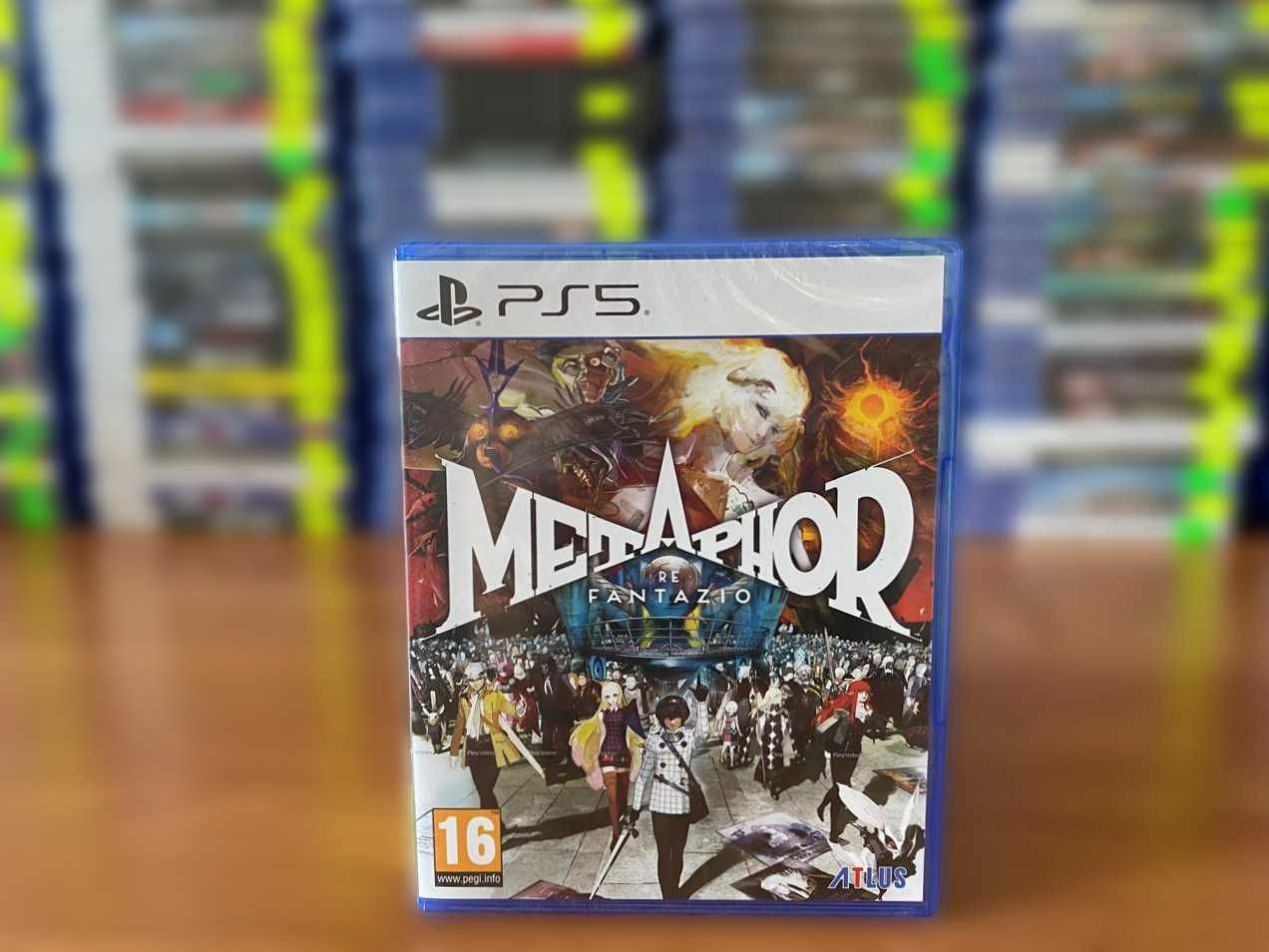 НОВЫЙ диск Metaphor: ReFantazio PS5 Много Игр
