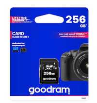 Карта памет SDXC Goodram, 256GB, UHS I, Клас 10, S1A0-2560R1