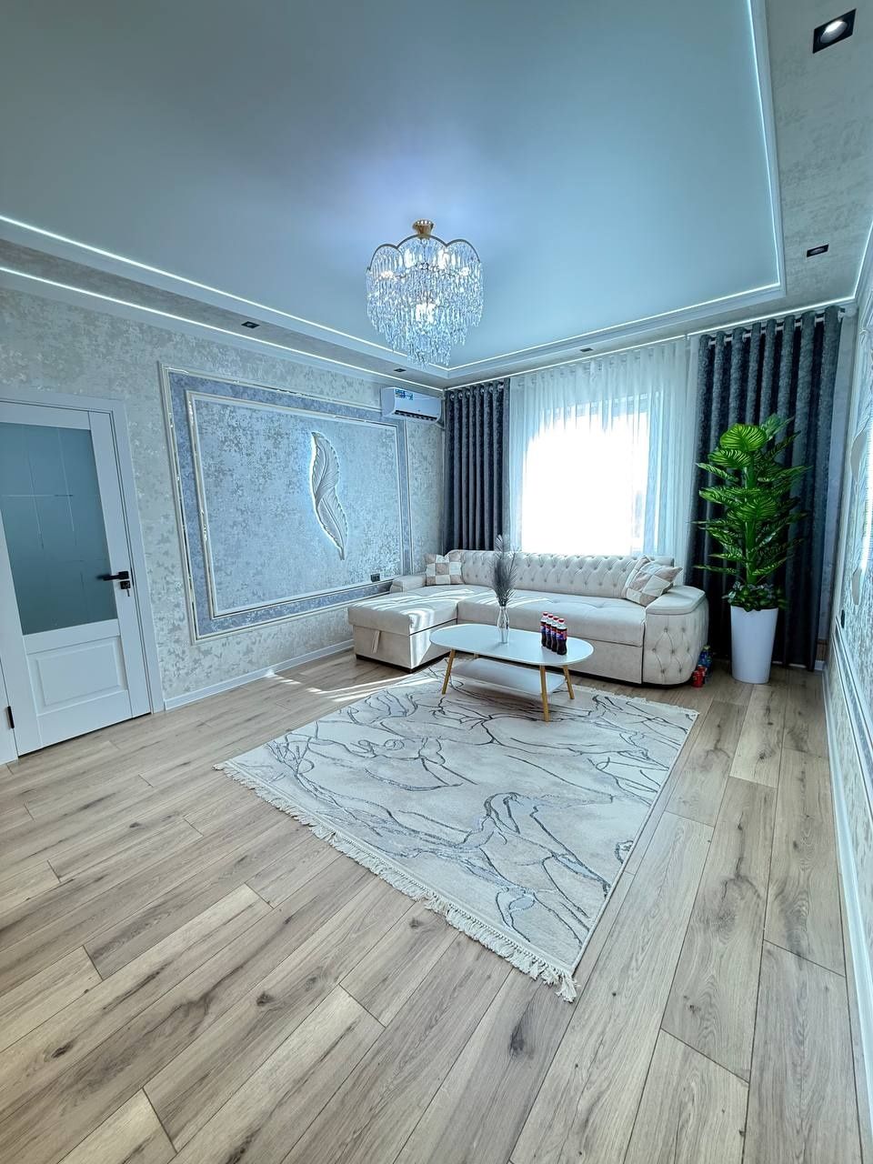 #БАЛКОН 2×6, (60м²)  Чиланзар 8, 2 хона, 7 этаж, 9 этажный Дом.