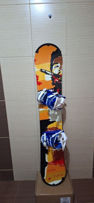 Placa snowboard 155cm -legaturi boots