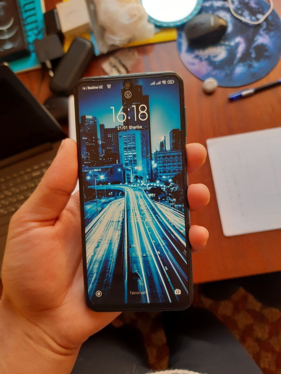 Redmi not 9 pro 6/64 yangidek